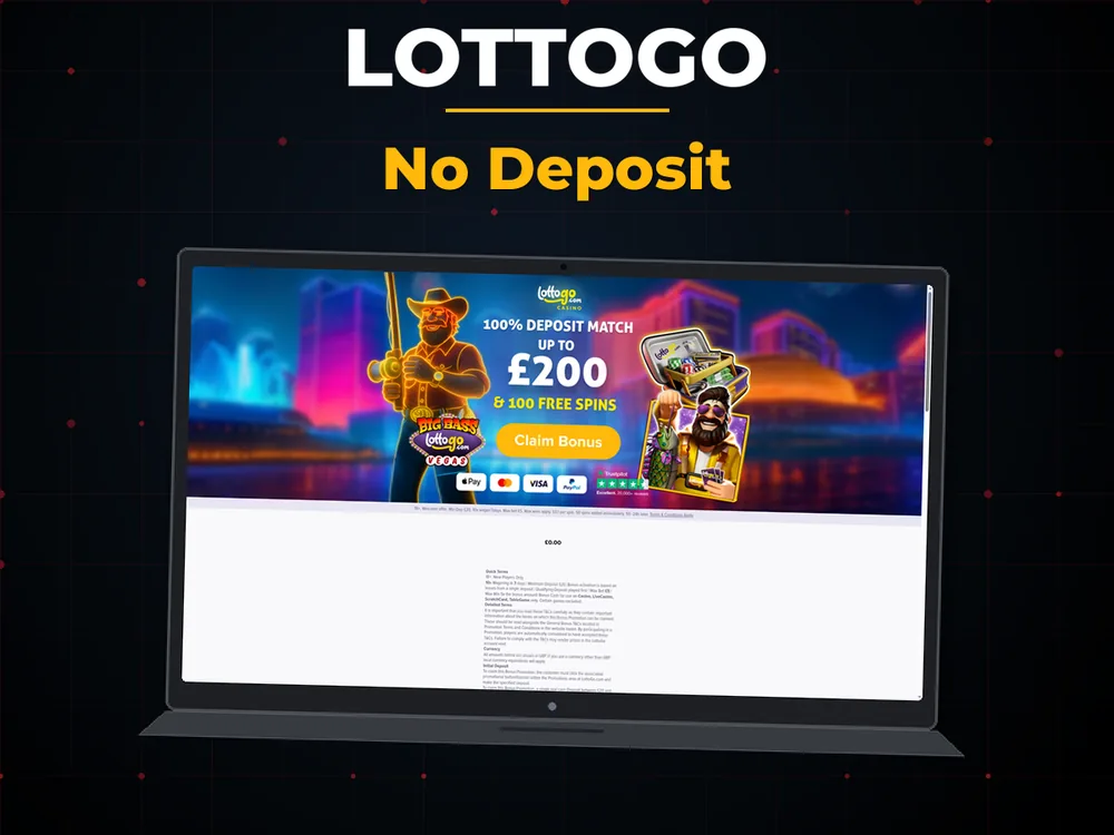 lottogo - No Deposit