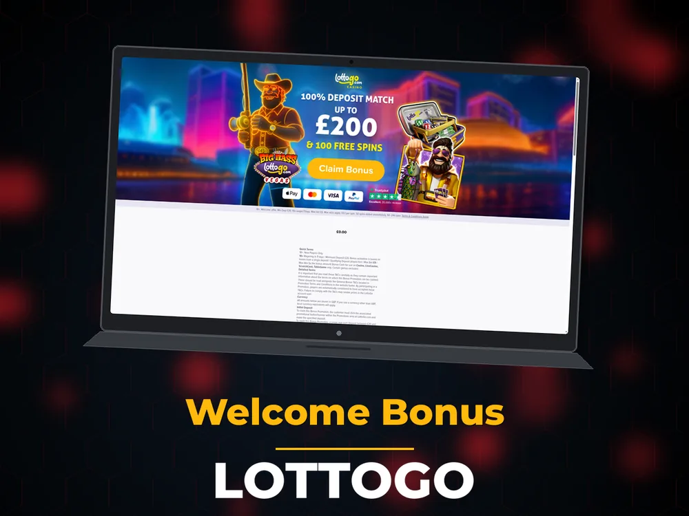 lottogo - Welcome Bonus