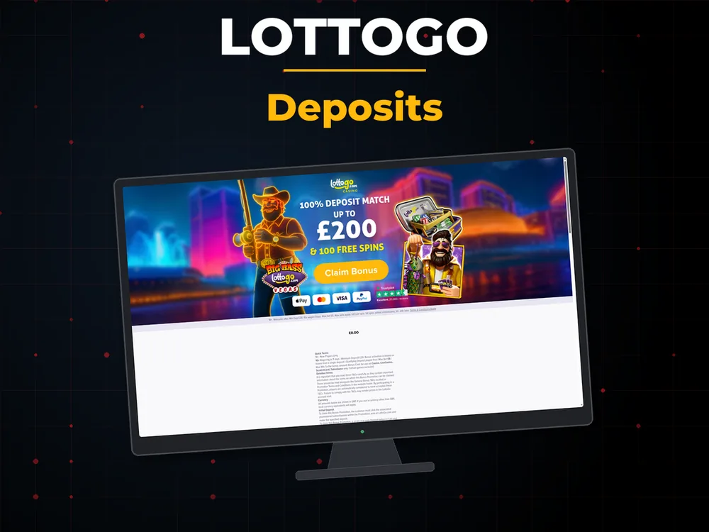 lottogo - Deposits