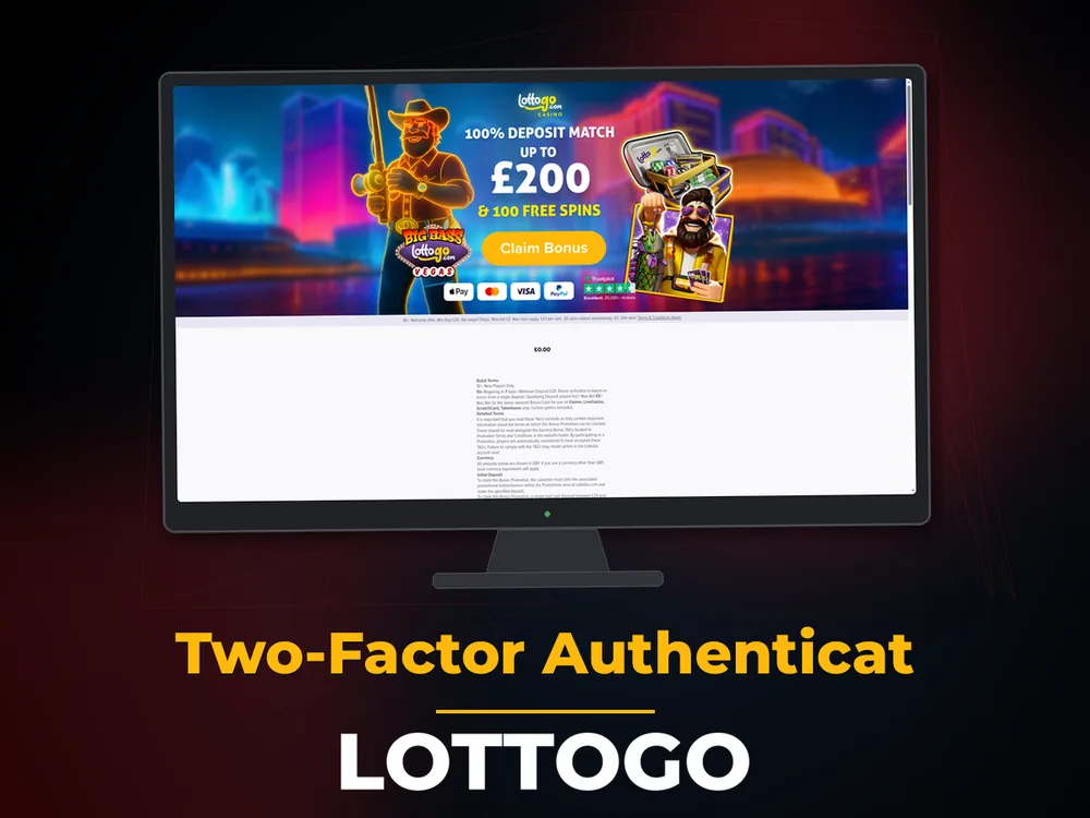 lottogo - Two-Factor Authenticat
