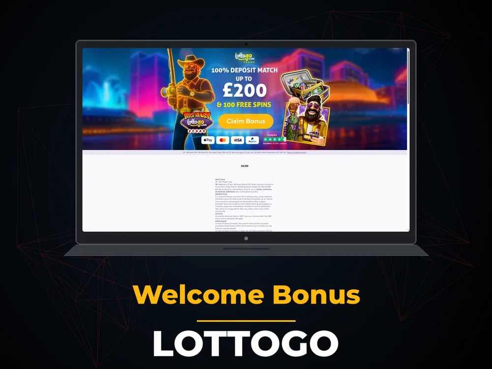 lottogo - Welcome Bonus