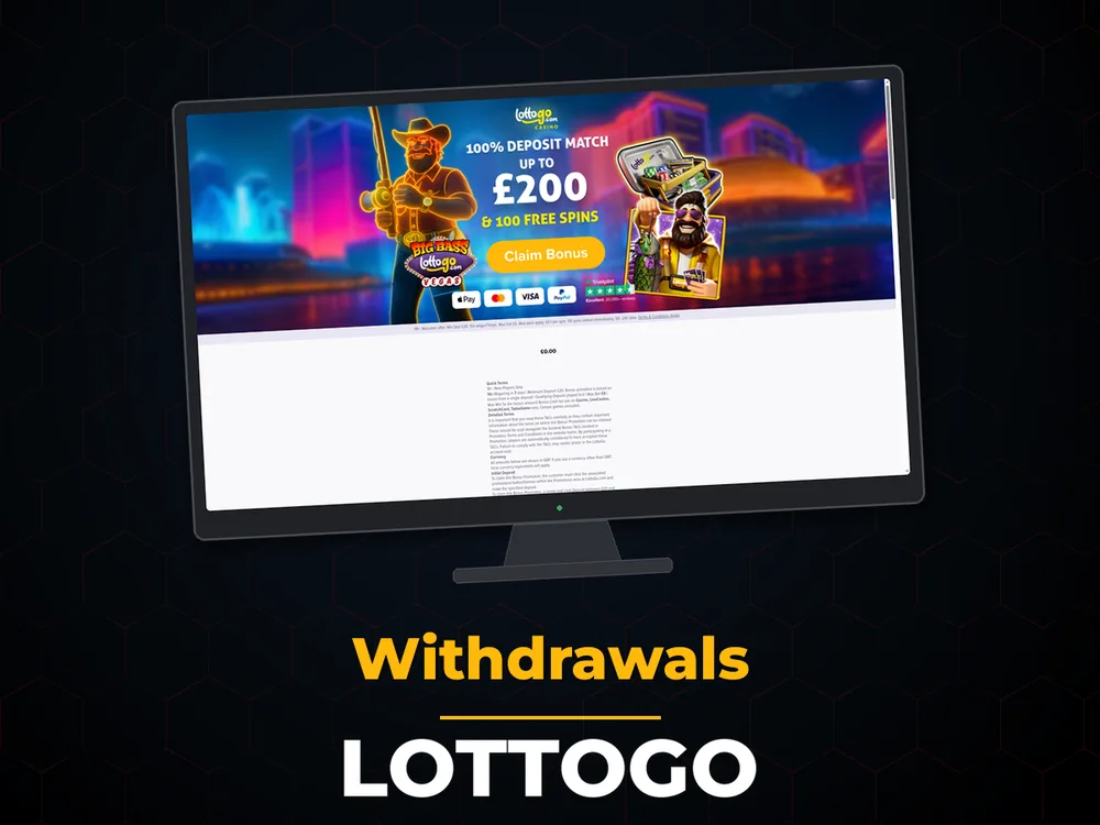 lottogo - Withdrawals